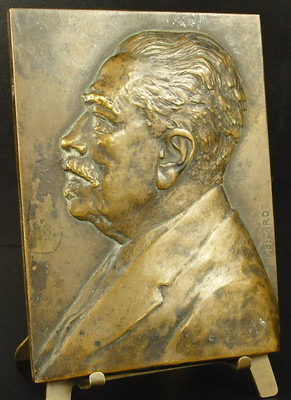 ALGERIE CONSTANTINE  MEDAILLE 1927 GASTON THOMSON DEPUTE par Sicard    plaquette 