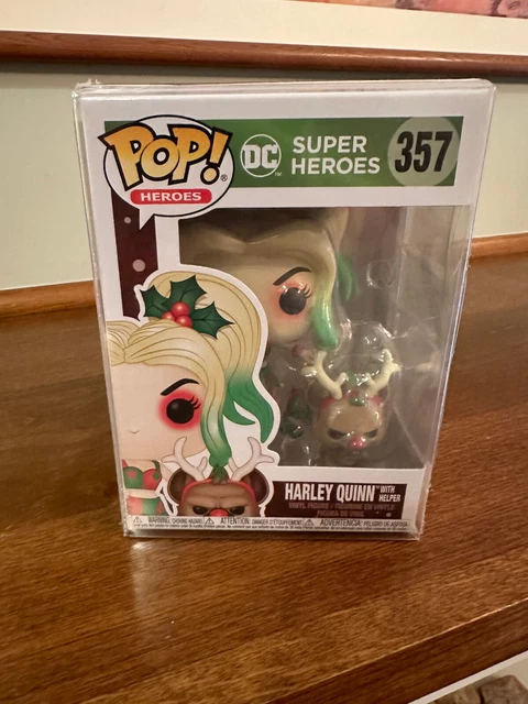 Funko POP! Heroes DC Comics DC Super Heroes Harley Quinn with Helper #357 Vinyl