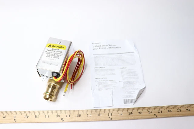 Honeywell Connection Zone Valve with Press Connection 3/4"  V8043E1412