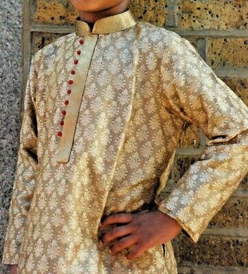Ragazzi Kurta Sharwani Punjabi Pajama Chudidar Suit 2