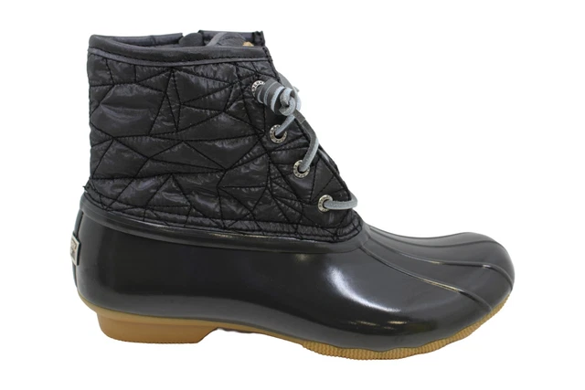 Sperry Womens Saltwater Rubber Closed Toe Ankle Rainboots, MultiColor, Size 9.5