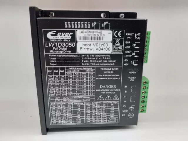 EVER ELECTRONICA LW1D3050 Full Digital Microstep Driver