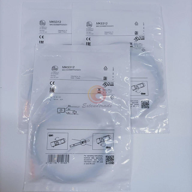 Neuf 1PCS Pour Ifm MK5312 Cylindre Magnétique Interrupteur Capteur