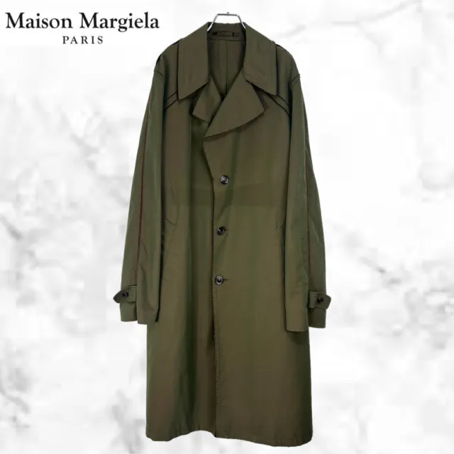 Maison Margiela 19SS Cutoff Belted Long Coat 52