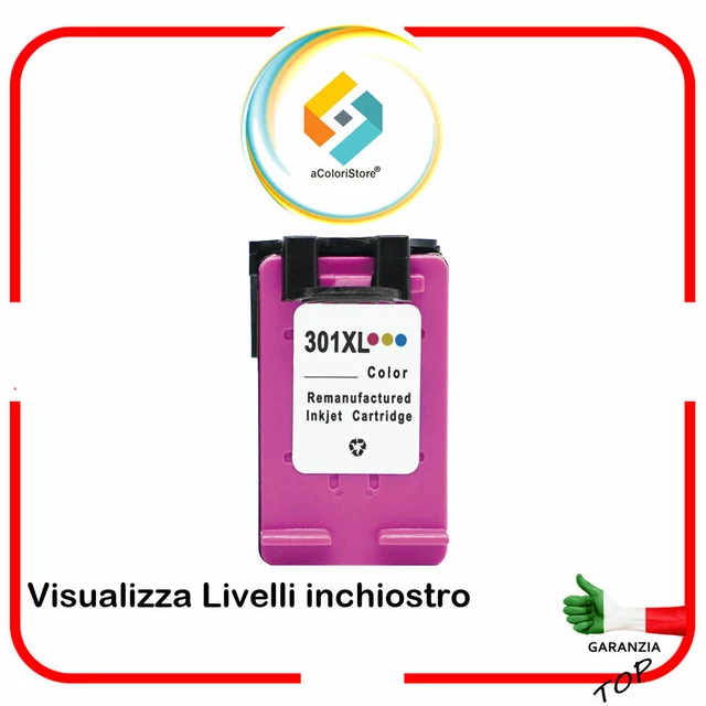 Cartucce per HP 301XL Colore per DeskJet 2510 DeskJet 2514 DeskJet 2540