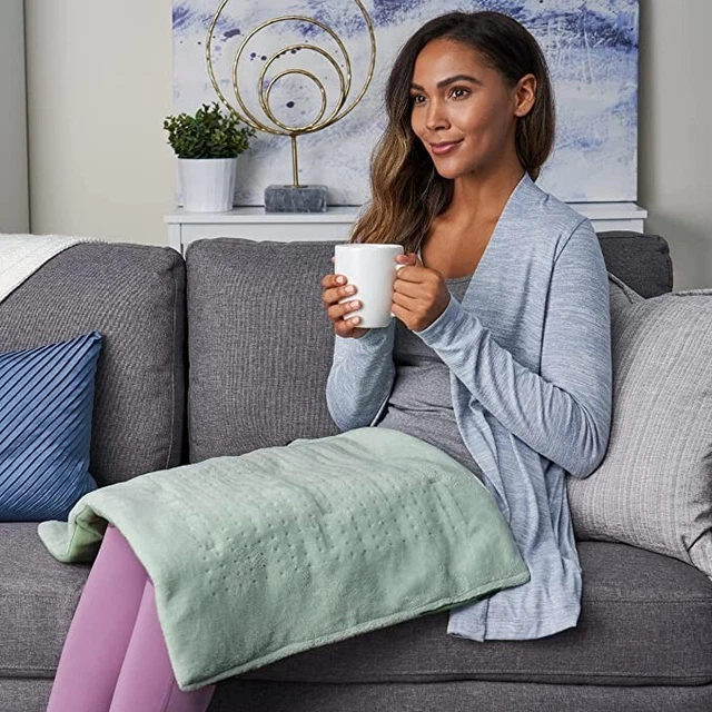 PURE ENRICHMENT WEIGHTED Warmth ExtraWide Electric Heating Pad 20 x 24