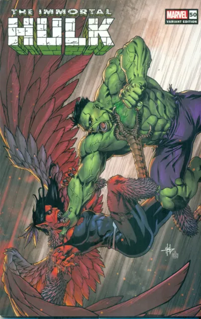 Immortal Hulk #50 Ewing Banner Immortal Moments Harpy Variant M Final Issue 2021