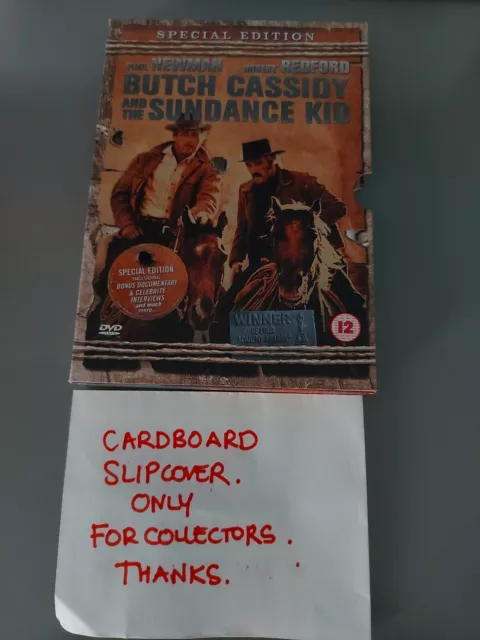 Butch Cassidy And The Sundance Kid DVD Special Edition slipcover only. No disc.