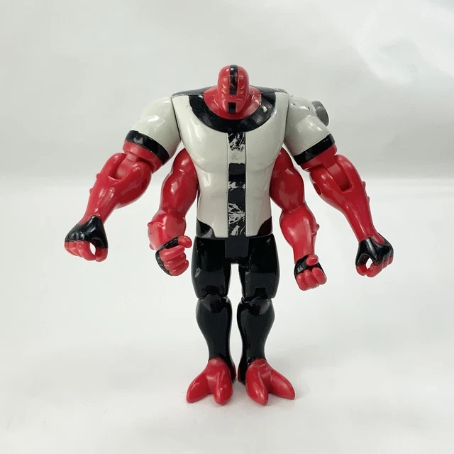 Figurine Rare Ben 10 - Four Arms Battle Version - Bandai 2006 - État Vintage