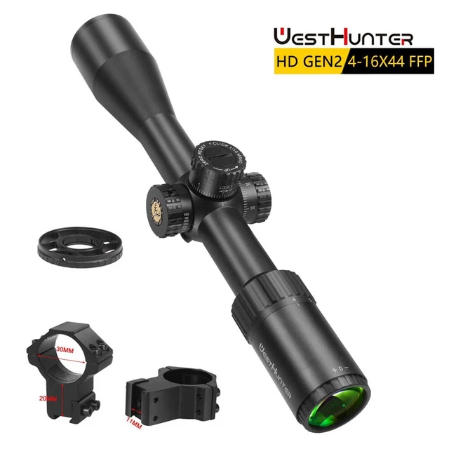 HD 6 24X50 FFP Scope Tactical First Focal Plane Hunting Riflescopes Lock Reset Optics Airsoft