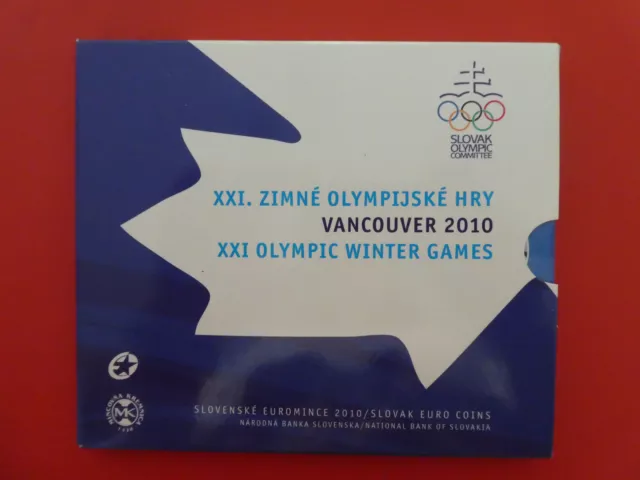 KMS, Slowakei, Olympische Winterspiele, 2010, original, im Folder