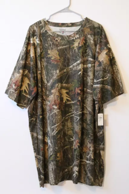 Red Head Brand Co. Men's Camoflauge Short Sleeve Shirt Size 4XLT New with Tags
