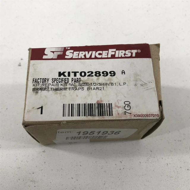 Trane Repair Kit KIT02899 Brass Therm Traps B1AR21 - With Cap