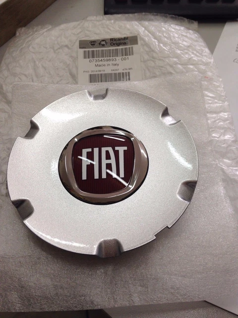 thumbnail image 2 of Genuine Fiat Panda Hub Cover – Alloy Wheel Center Cap, OEM 735459893, 15" Diameter 2 of 11