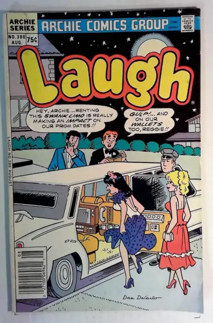 Laugh #396 Archie Comics (1986) FN- 1st Print Comic Book