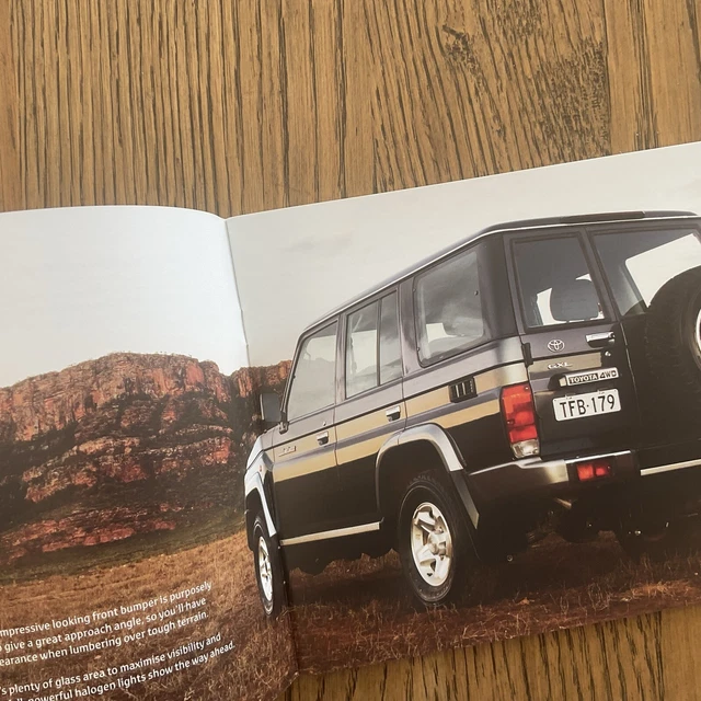 2019 TOYOTA LANDCRUISER 70 Series Land Cruiser Australia Rare Brochure ...