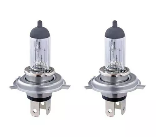 2 x 472 H4 12V 60/55W 3 Pin Bulbs Car headlight Halogen Bulb - New & Boxed