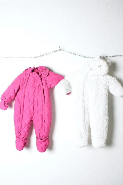 Pacchetto tuta da neve trapuntata John Lewis & Mothercare bambine età 3 6 mesi (234)