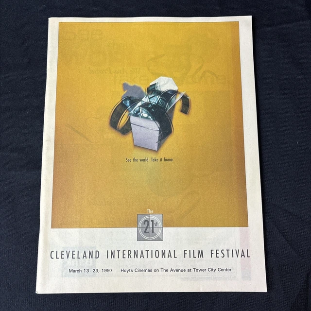 Vintage 1997 21st Cleveland International Film Festival PROGRAM Movie History