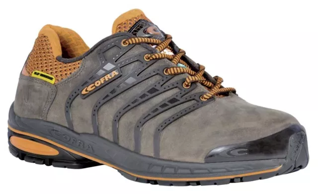 New Men's Cofra STRIKEOUT 19400-CU1 nubuck safety shoes-USA/CAN safety standard