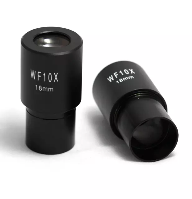 10 Pairs Compound Microscope Eyepiece WF 10x /18mm 23.2mm Tube
