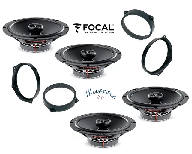 Kit 6 Haut-Parleurs Puissants Pour BMW Mini Cooper I R50 R53 - Avant 16,5cm & Arrière 6x9"