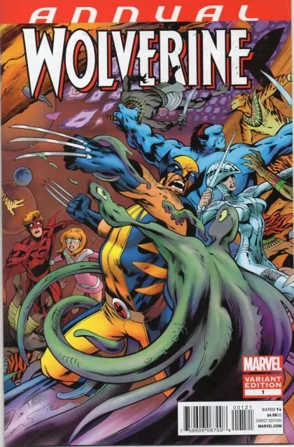 Wolverine Annual #1 Davis Variant (2012) Near Mint First Print **20% Off For 5+