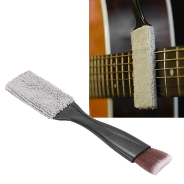 Guitar Fret Cleaning Tool Dual-Head Dust Remover for Strings - Free Shipping
