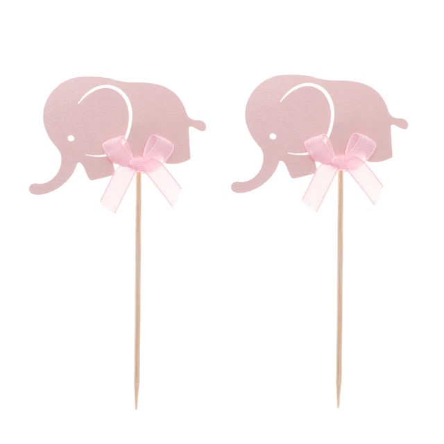 10 pz topper per torte topper per torta elefante gettoni per torta gettoni per torta decorazione topper