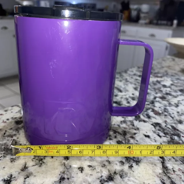 RTIC insulated Stainless mug purple 12Oz. GUC