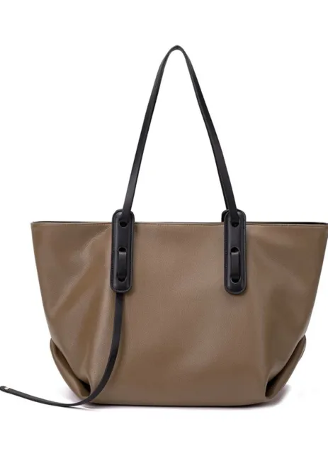 Tote Bag womens new Laptop large purse Work Travel brown