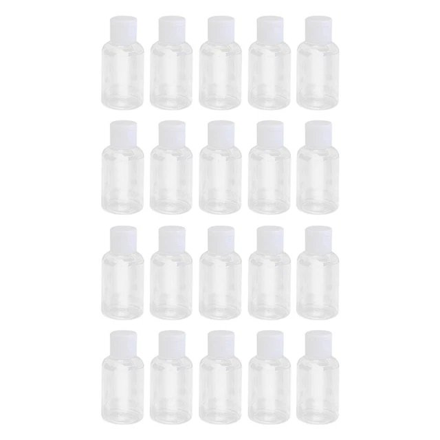 4 Flacons Voyage Silicone 30ml - Sans BPA, Anti-Fuite, Avec Spatule Et Étiquette