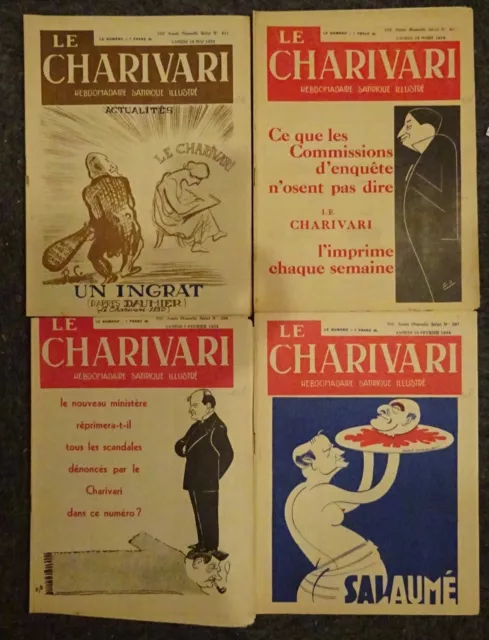 Le Charivari, hebdomadaire satirique illustré Nouvelle série N° 396, 102e année