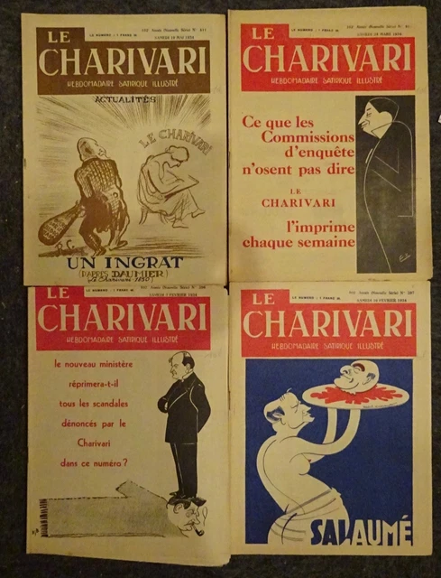 Le Charivari hebdomadaire satirique illustré nouvelle série N° 87, 97e année.
