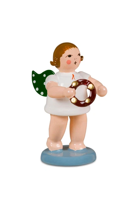 Ange de Noël Extérieur Éclairé 150 cm Ange en 3D Pailleté Pré-Illuminé avec 100 Lumières Halo Noeud Piquets de Sol