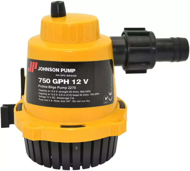 Johnson Pump 22702 Pro-Line Bilge Pump - 750 GPH