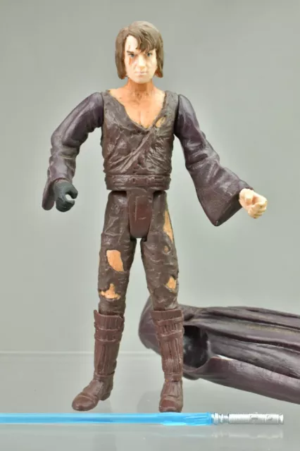 Star Wars Battle Damage Anakin Skywalker Revenge Of The Sith 2005 3.75"