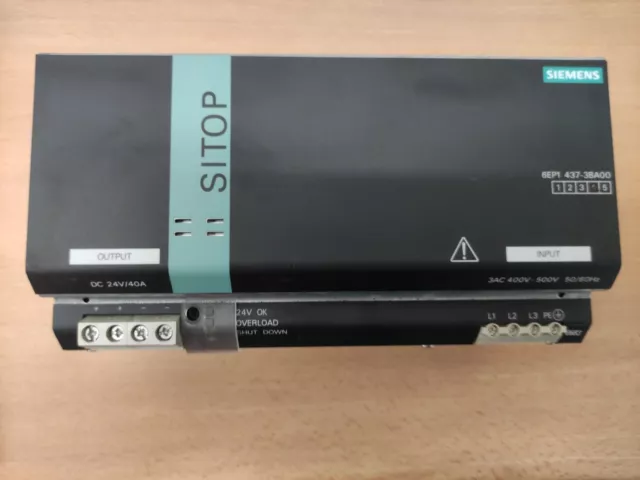 Siemens Sitop Modular 24V, 40A - 6EP1437-3BA00