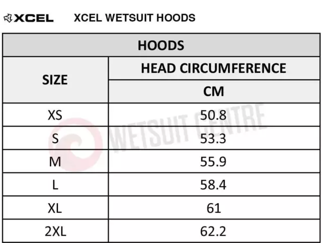 Xcel Axis 2mm Wetsuit Hood - Black 2