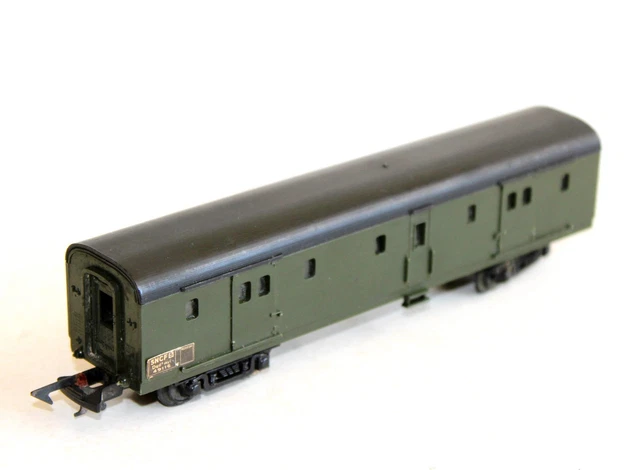 Wagon Fourgon HO Buco 55/41 - 4 Portes Coulissantes - Vintage, échelle HO