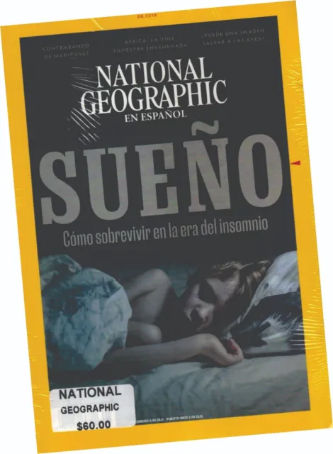 Revista ""National Geographic En Español; Sueño; Como Sobrevivir Al Insomnio"".