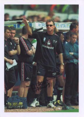 Trevor Francis - Birmingham - Signed Photo - COA (14063)