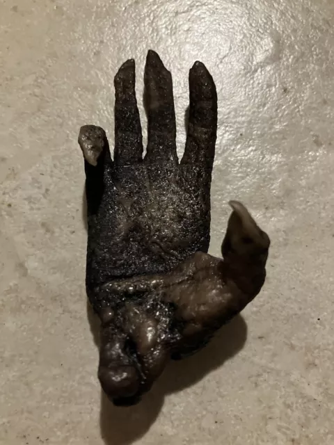 “Cursed” Monkey's Paw / Monkey Hand Prop Replica Hand-Made novelty 3 Wishes Claw