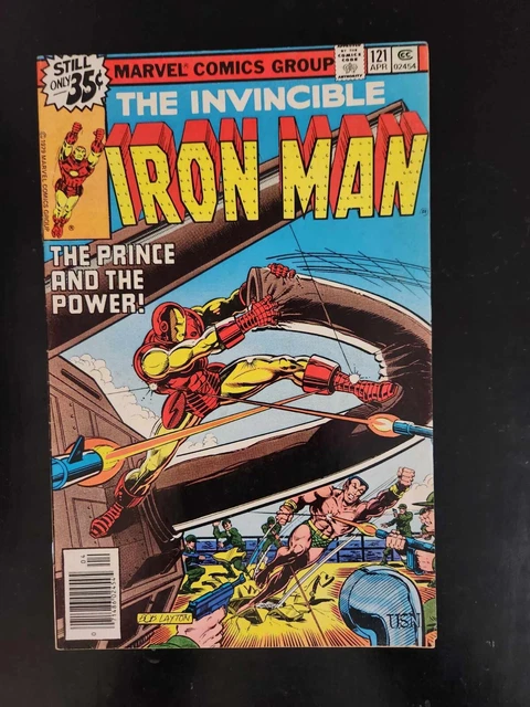 Marvel Comics: The Invincible Iron Man #121 (1968) VF