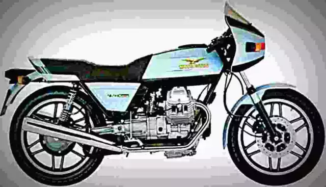 Moto Guzzi V 50 Monza 1983 6 A4 Photo Print