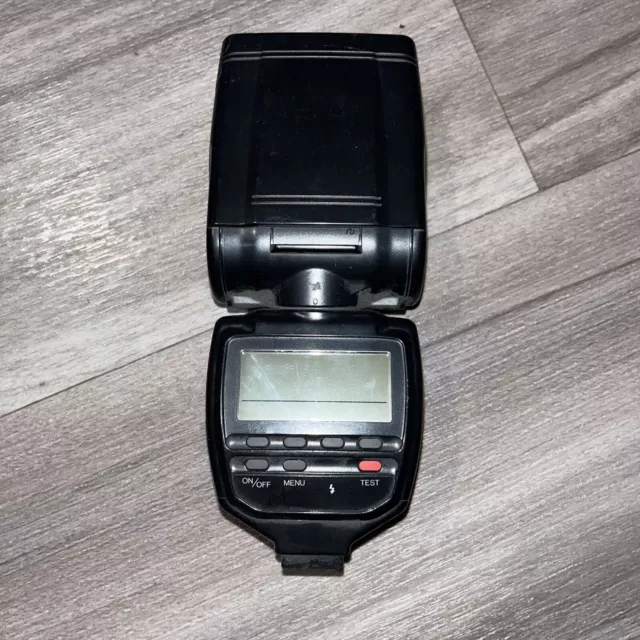 Minolta Program 5200i Bounce Swivel Power Zoom AF Flash for Dynax Film SLRs READ