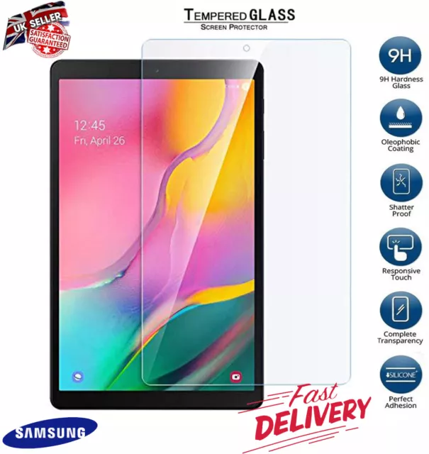 Tempered Glass CLEAR HD Screen Protector For SAMSUNG Galaxy Tab A 2019 T510 T515