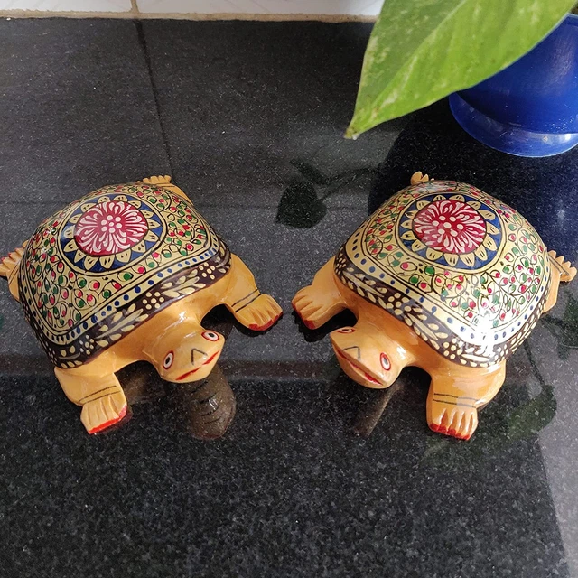 Décoration murale tortue de mer en bois sculpté à la main - Décoration polynésienne Honu - France