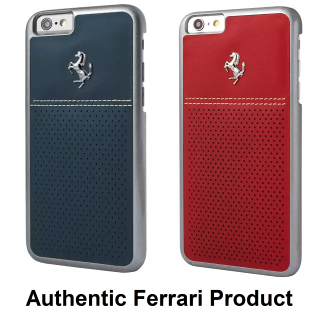 Ferrari GT Berlinetta Hartschalenhülle Lochleder für iPhone 6/6S