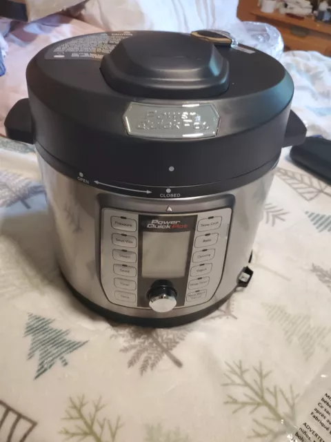 POWER QUICK POT Pressure Cooker Model Y6D-36 Tested Working